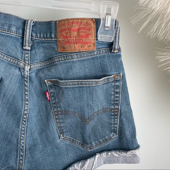 Levi Shorts DIY Cut 505 - Picture 2 of 8